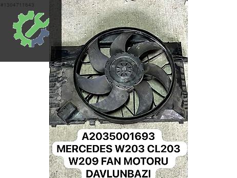 Mercedes-Benz CLA Fan çıkma parça