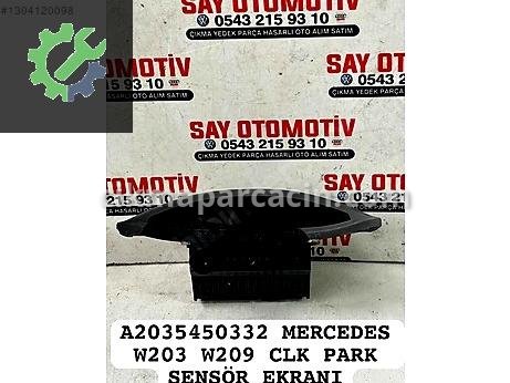 Mercedes-Benz CLK Ekran çıkma parça