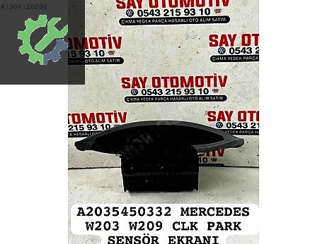Mercedes-Benz CLA Ekran çıkma parça