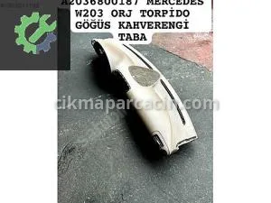 A2036800187 MERCEDES W203 ORJ TORPİDO GÖĞÜS KAHVERENGİ TABA