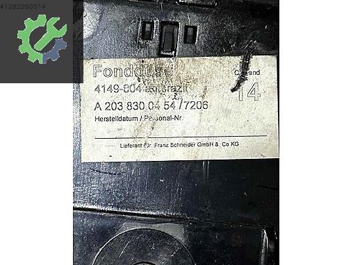 A2038300454 MERCEDES W203 ARKA KALORİFER IZGARASI HAVA MENFEZİ