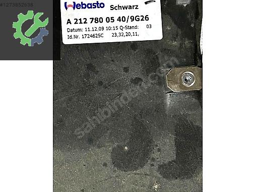 A2047800029 MERCEDES W204 W212 SANRUF W2127800540 SUNROOF