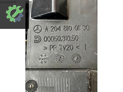 A2048100130 MERCEDES W204 W207 ORTA KONSOL KÜL TAPLASİ