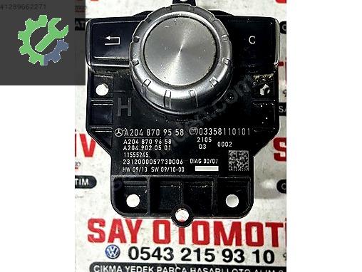 A2048709558 MERCEDES W204 NAVİGASYON TEYP RADYO JOİSTİK