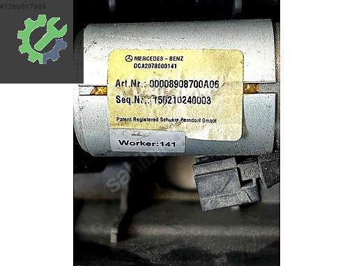 A2079700572 A2078600141 A207 CABRİO KOLTUK ARKASI PERDESİ MOTORU