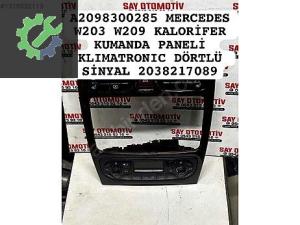 A2098300285 MERCEDES W203 W209 KALORİFER PANELİ KLIMATRONIC