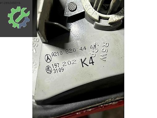 A2108204464 A2108200164 MERCEDES W210 SAĞ SOL DIŞ STOP ORJ