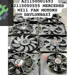 A21150001693 A2115050555 MERCEDES W211 FAN MOTORU DAVLUNBAZİ