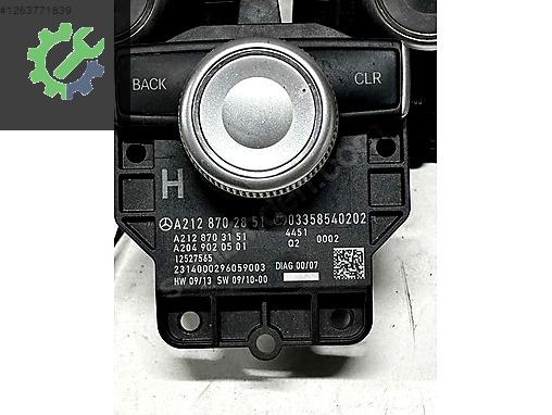 A2128702851 A2049020501 MERCEDES W212 W204 JOİSTİK SES TUŞU