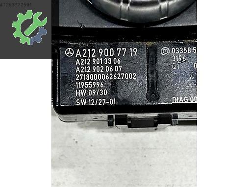 A2129007719 A2129013306 MERCEDES W212 JOİSTİK SES TUŞU