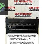 A2129008608 A2128300285 MERCEDES W207 W212 KLIMATRONİC PANELİ