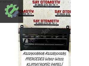 A2129008608 A2128300285 MERCEDES W207 W212 KLIMATRONİC PANELİ