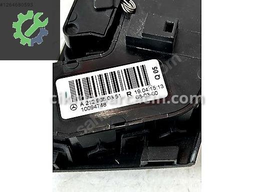 Mercedes-Benz CLA Koltuk Düğmesi A2129050251 çıkma parça