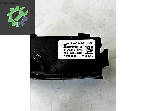 A2129056101 MERCEDES W207 W212 CUOPE CABRİO PARK SENSÖR DÜĞMESİ