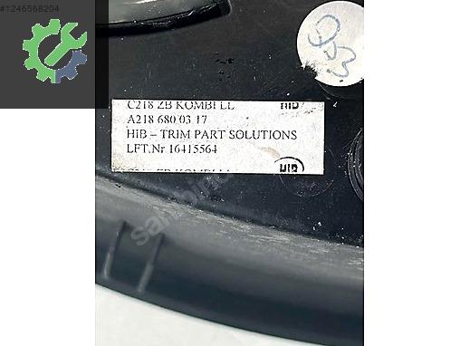 A2186800317 MERCEDES W218 CLS GÖSTERGE SAATİ GÖSTERGE ÇERÇEVESİ