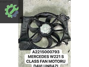 A2215000793 MERCEDES W221 S CLASS FAN MOTORU DAVLUNBAZI