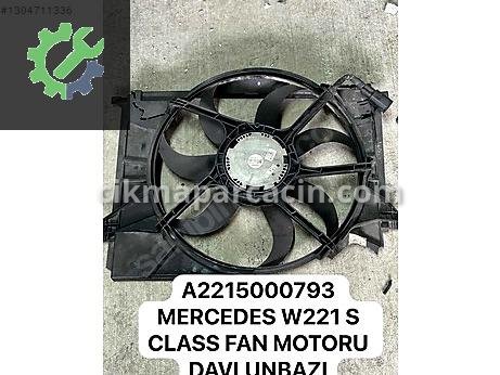 Mercedes-Benz SL Fan çıkma parça
