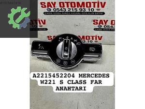 A2215452204 MERCEDES W221 S CLASS FAR ANAHTARI