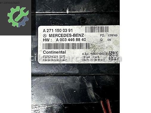 Mercedes-Benz C180 Motor Beyni A2711500391 çıkma parça