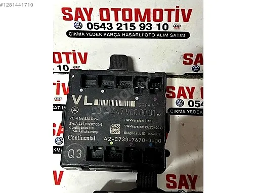 Mercedes-Benz Vito Kapı Beyni A4479000001 çıkma parça