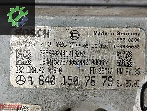 Mercedes-Benz AMG Motor Beyni 0281013026 çıkma parça