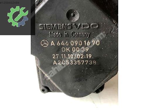 A6460901670 MERCEDES SPRİNTER W210 W646 EURO 4 GAZ KELEBEĞİ