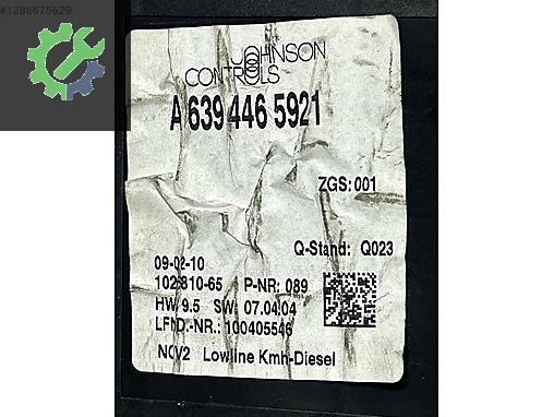 A6461506972 A6395452108 A6394465921 VİTO MOTOR BEYNİ EZS KM SAAT