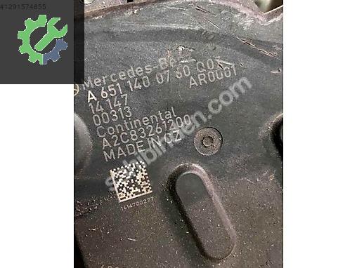 A6511400675 MERCEDES SPRİNTER EURO 5 EURO 6 SULU EGR VALFİ