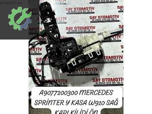 A9077200300 MERCEDES SPRİNTER Y KASA W910 SAĞ KAPI KİLİDİ ÖN