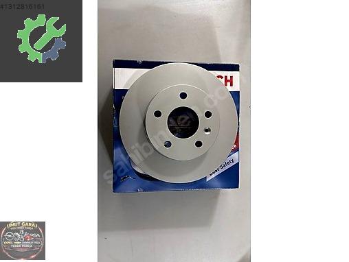 ASTRA COMBO ZAFİRA MERİVA ARKA FREN DİSKİ TAKIM 569109 BOSCH