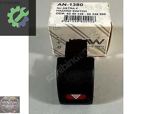 ASTRA F 4 LÜ FLAŞÖR BUTONU 6240138 KRAW AN 1380