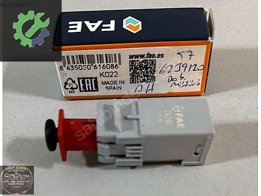 ASTRA G-H-COMBO-CORSA C-D DEBRİYAJ PEDAL MÜŞÜRÜ 6239120 FAE 2479