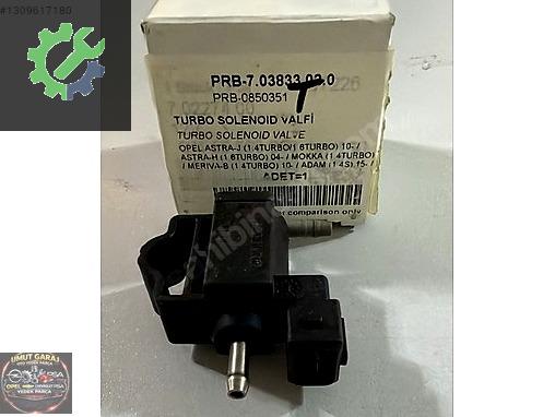 ASTRA İNSİGNİA CRUZE MERİVA TURBO SOLENOİD VALFİ 850351 PİERBURG