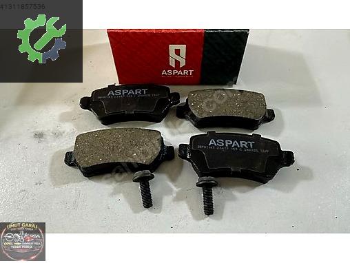 ASTRA MERİVA ZAFİRA COMBO ARKA FREN BALATASI 1605995 ASPART