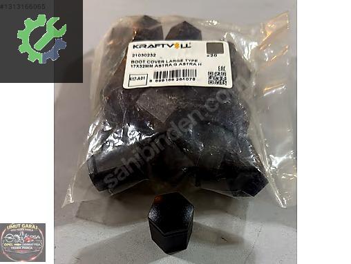 ASTRA VECTRA CORSA BİJON KAPAĞI SİYAH 17X32MM 1008208 KRAFTVOLL
