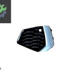 AUDI A3 2021- S-LINE ÖN TAMPON IZGARASI 8Y0807672A / 8Y0807671A