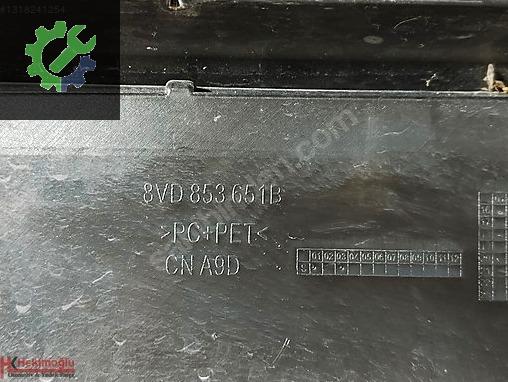 Audi A3 Panjur 8VD853651B çıkma parça