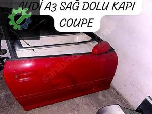 AUDİ A3 SAĞ DOLU KAPI COUPE KAPI KİLİDİ CAM AYNA
