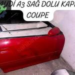 AUDİ A3 SAĞ DOLU KAPI COUPE KAPI KİLİDİ CAM AYNA