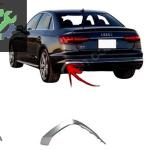 AUDI A4 2019- ARKA TAMPON ÇITASI SOL S-LİNE GRİ SIFIR 8W0853555