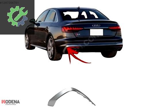 AUDI A4 2019- ARKA TAMPON ÇITASI SOL S-LİNE GRİ SIFIR 8W0853555