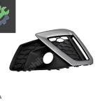AUDI A4 2020- ÖN TAMPON IZGARASI SOL S-LINE GRİ 8W0807681M 9B9