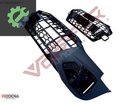AUDI A4 2020- S-LINE ÖN TAMPON+SİYAH ÖN PANJUR KOMPLE SET SIFIR