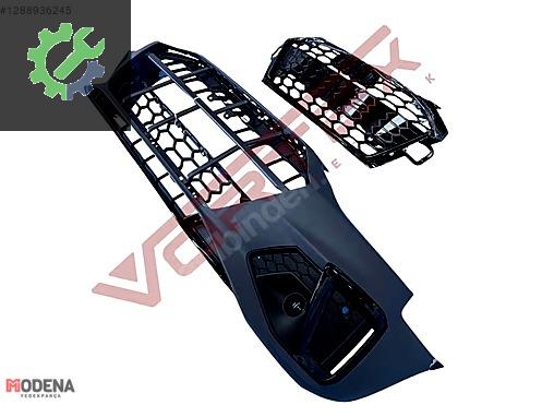 AUDI A4 2020- S-LINE ÖN TAMPON+SİYAH ÖN PANJUR KOMPLE SET SIFIR
