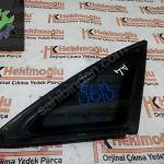 AUDİ A4 SAĞ ARKA KELEBEK CAMI 43R 00048