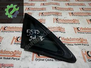 AUDİ A4 SOL ARKA KELEBEK CAMI 43R 00048