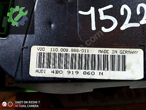Audi A6 Gösterge Paneli 4B0919860N çıkma parça