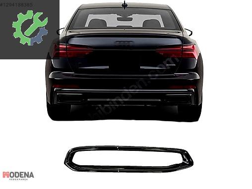 AUDI A6 2020- ARKA EGZOZ KAPAĞI S-LINE SİYAH SAĞ 4K0807834A YB9