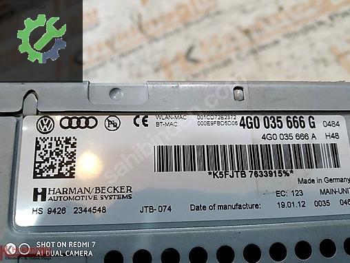 Audi A6 Beyin çıkma parça