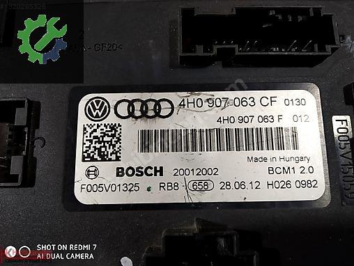 Audi A6 Beyin 4H0907063C çıkma parça